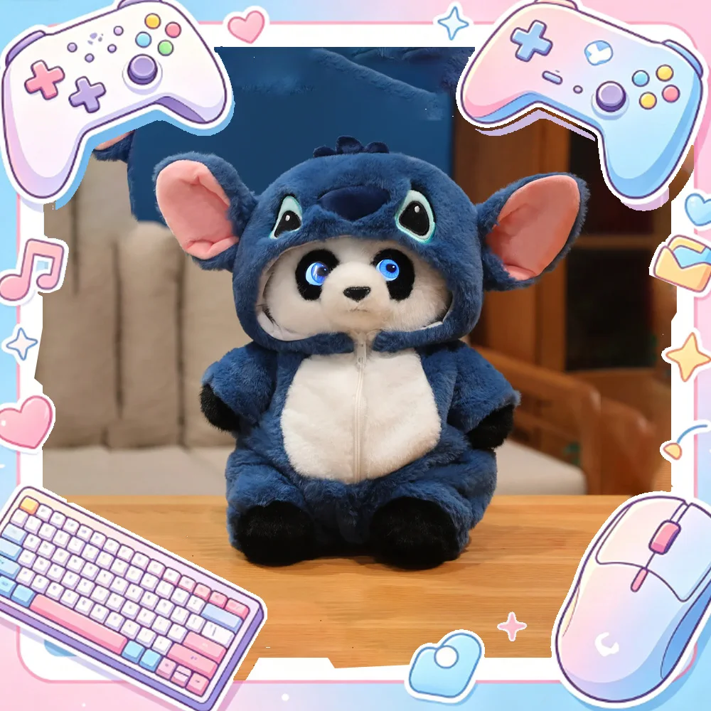 AI Smart Robot Tell Cold Jokes Intelligent Dialogue Voice Ai Toy Factory Panda Emotional Feedback Touch Response Wireless Gifts