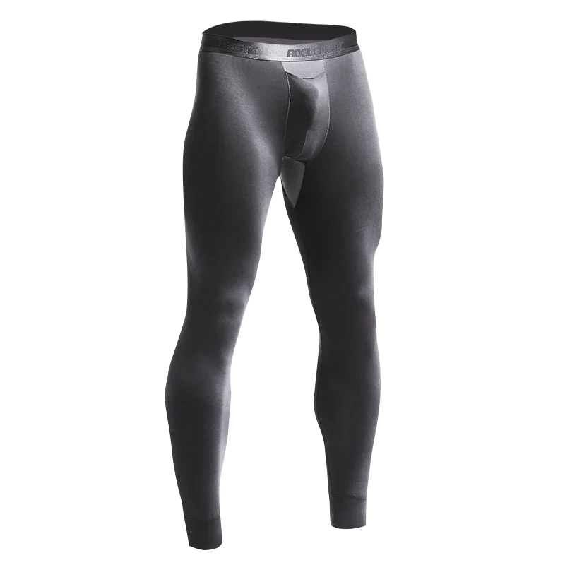 ملابس داخلية قطنية رفيعة للرجال من Long Johns سراويل داخلية داعمة للرجال سراويل ضيقة دافئة للربيع والخريف والشتاء