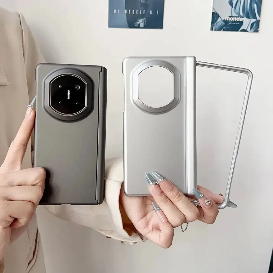 

Solid Color For HuaWei Mate X7 Shockproof Phone Case Hinge Protection PC Hard Shell Fashion Back Cover