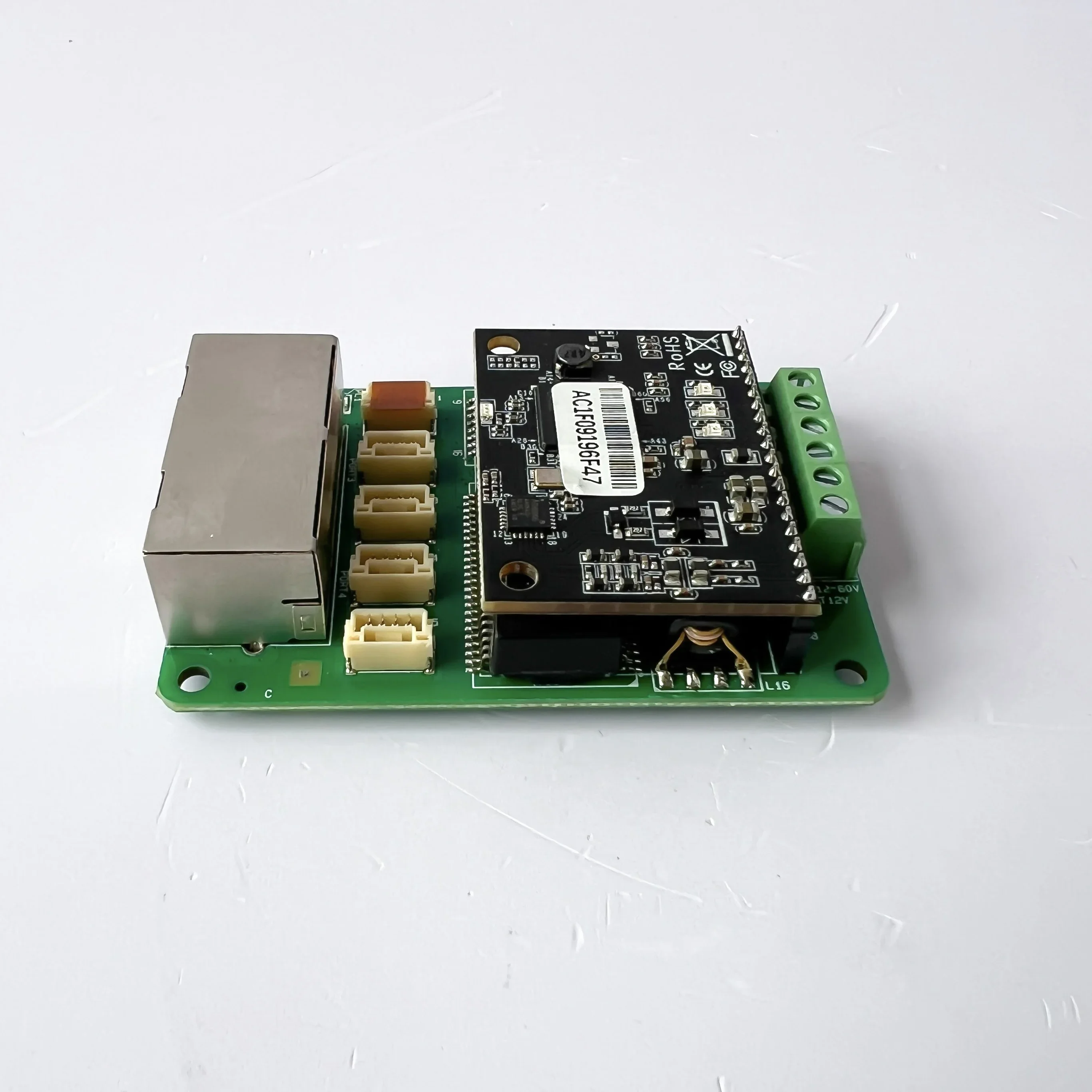 Interruptor de suporte de energia cabo de rede poe rj45 fonte de alimentação de porta de rede padrão para 100m subaquático dr-one acessórios