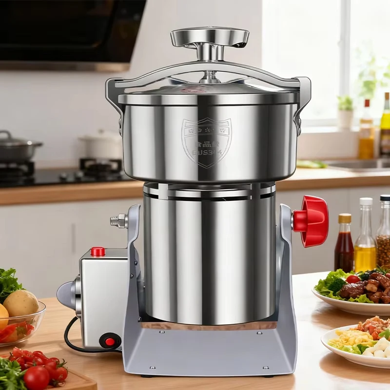 

[Hot Sale] New Multifunctional Grinder Small Household Grain Mill Superfine Powder Machine Commercial StainlessSteel Grinder Hom