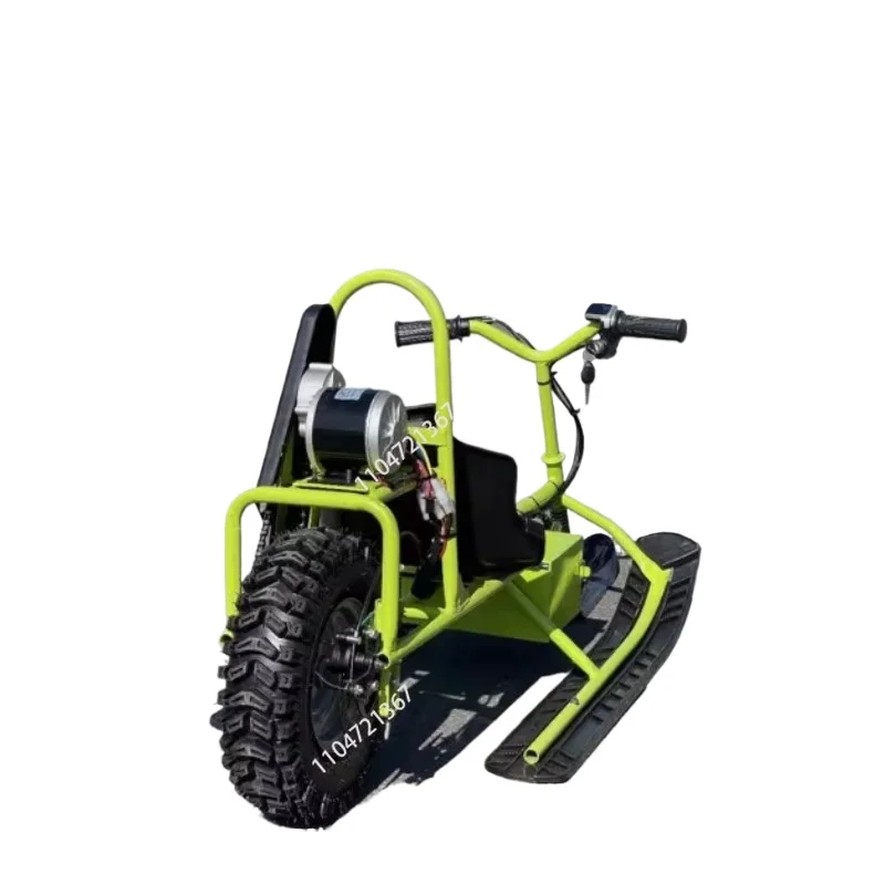 

Снегоход 100CC для детей, катание на лыжах