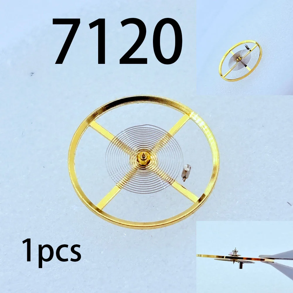 Watch Accessories Made in China 7120 Unified Movement Mechanical Parts Repair Parts Balance Wheel Full Swing Including Spring Wi