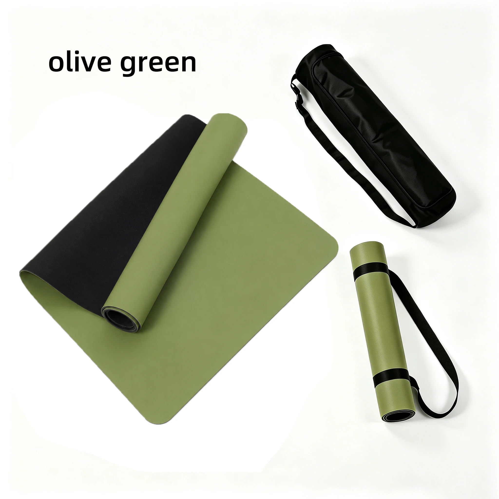 Magic Waterproof PU Yoga Mat Oil Resistant Clean Natural Rubber Pilates Cardio Exercise  Wholesale Supplier