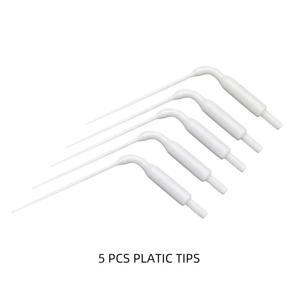 

Set of Dental Plastic Sonic Powered Endo Irrigation Tips for Root Canal Treatment Compatible with Air Scaler Handpieces