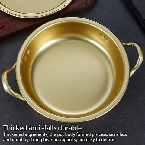 노들 스파게티 끓이는 냄비, 빠른 가열 알루미늄 쿠커, 가정 식당 피크닉 요리 도구, 주방 도구, 22cm