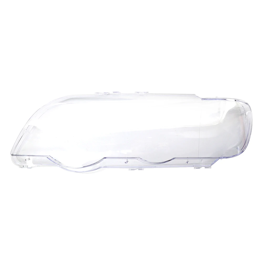 Transparent Headlight Headlamp Clear Lens Cover Replacement For BMW X5 E53 1999-2003 Car Accessories