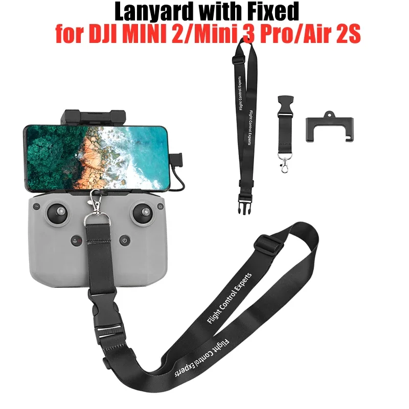 Remote Controller Lanyard Neck Strap Fixed Clip Hook for DJI NEO/Mini 4K/ 2/Mini 3 Pro/Air 3/2S/DJI Mavic 3 Drone Accessories