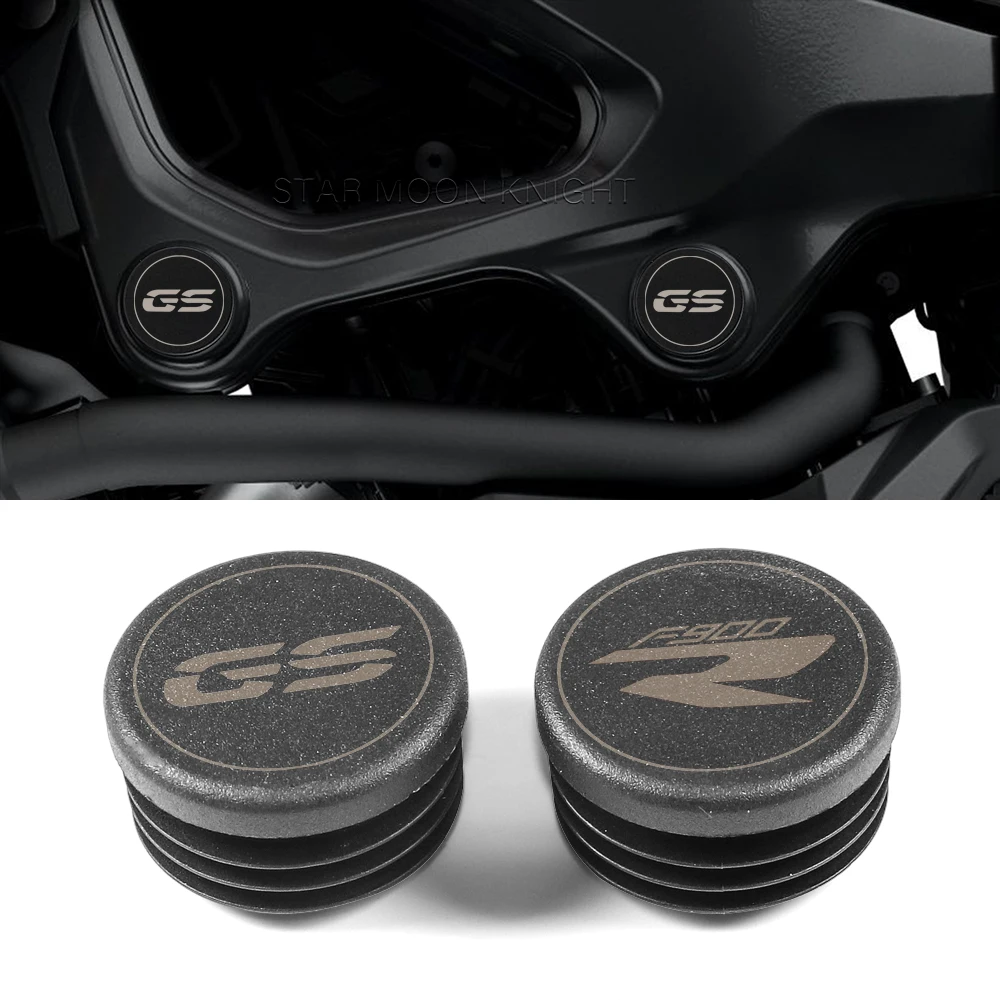 For BMW F900XR F900R 2020- F750GS F850GS Frame Hole Cover Caps Plug Decorative Frame Cap Set Motorcycle Accessories