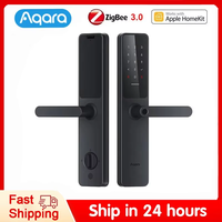 Aqara Smart Door Lock A100 Pro Zigbee Bluetooth 5.0 Fingerprint Unlock A100 Pro Door Lock Work with Apple Homekit Aqara Home