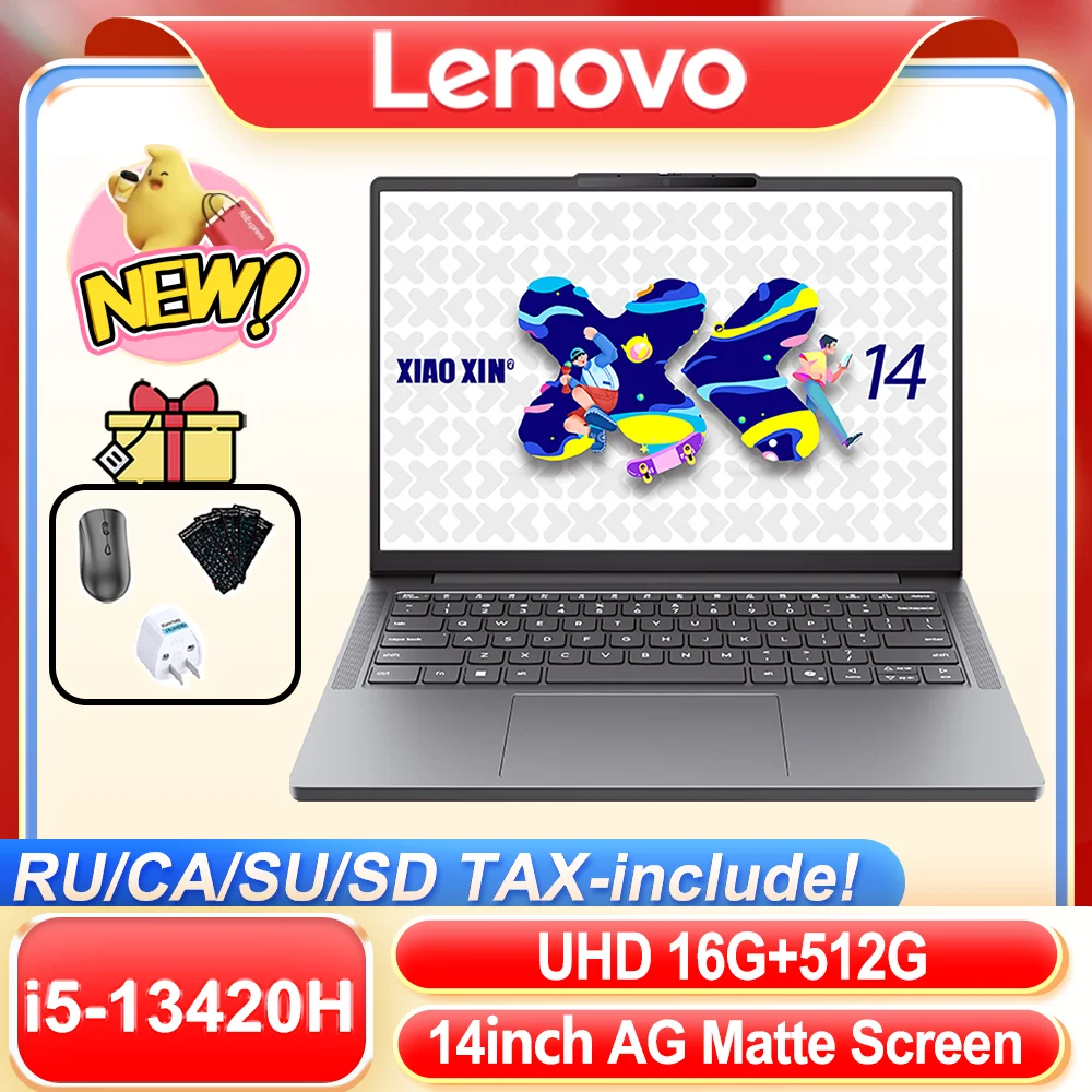 Lenovo 2025 Xiaoxin 14 SE i5-13420H UHD 16G+512G 14inch 1920*1200 AG Matte Screen