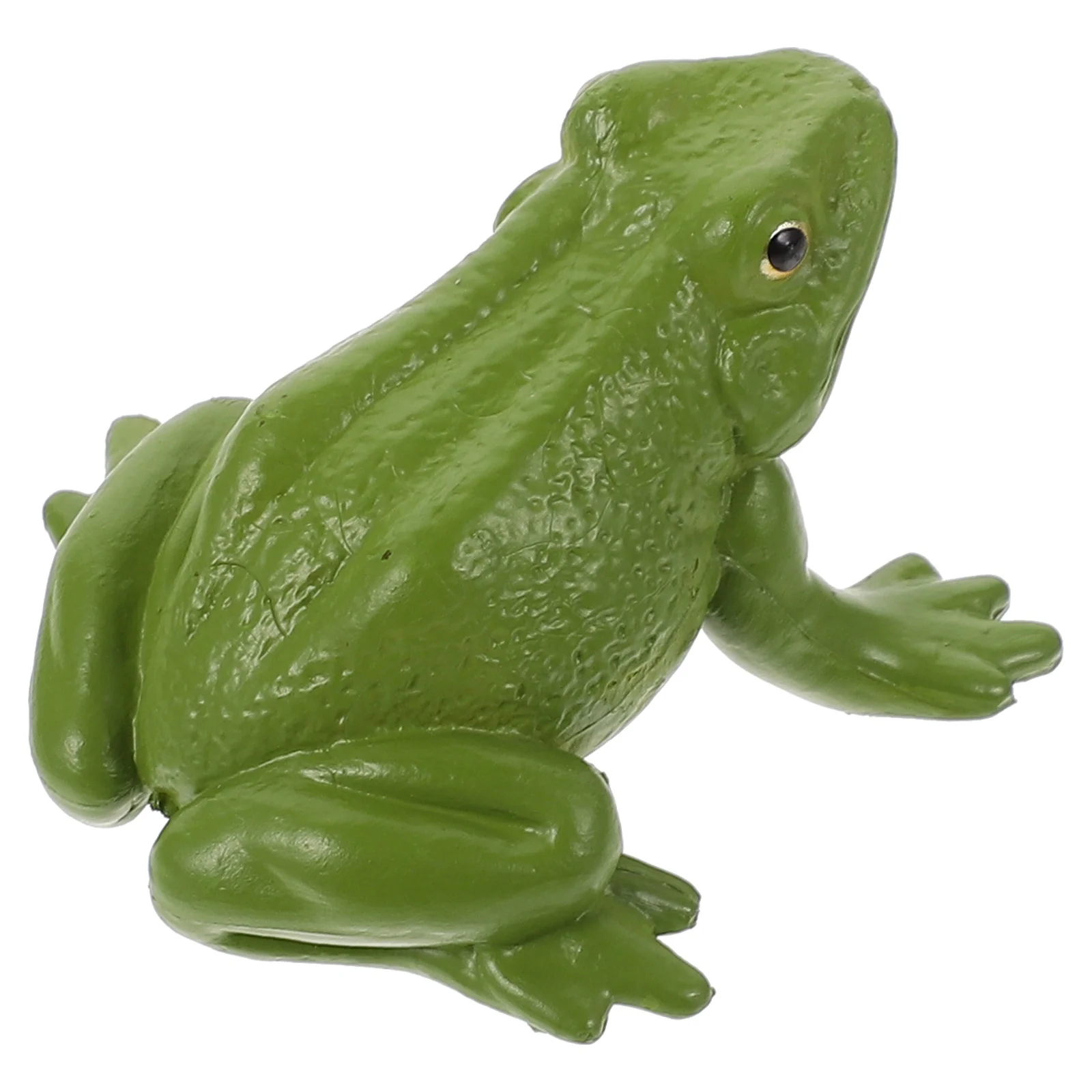 Animal Model Toys Frog Gift Early Education Puzzle Ornament Statue Plastic Teaching Prop Figurine