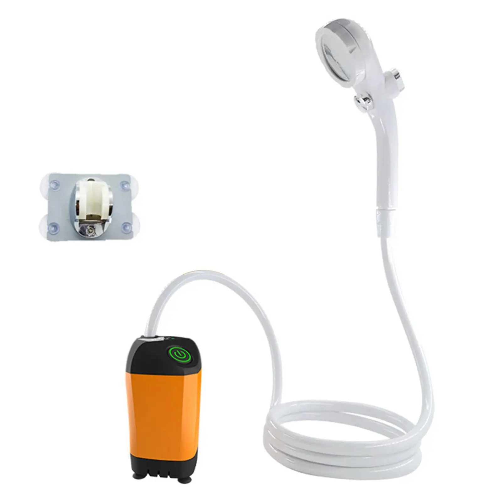 Portable Shower Camping Shower Electric Outdoor Shower Compact USB Rechargeable