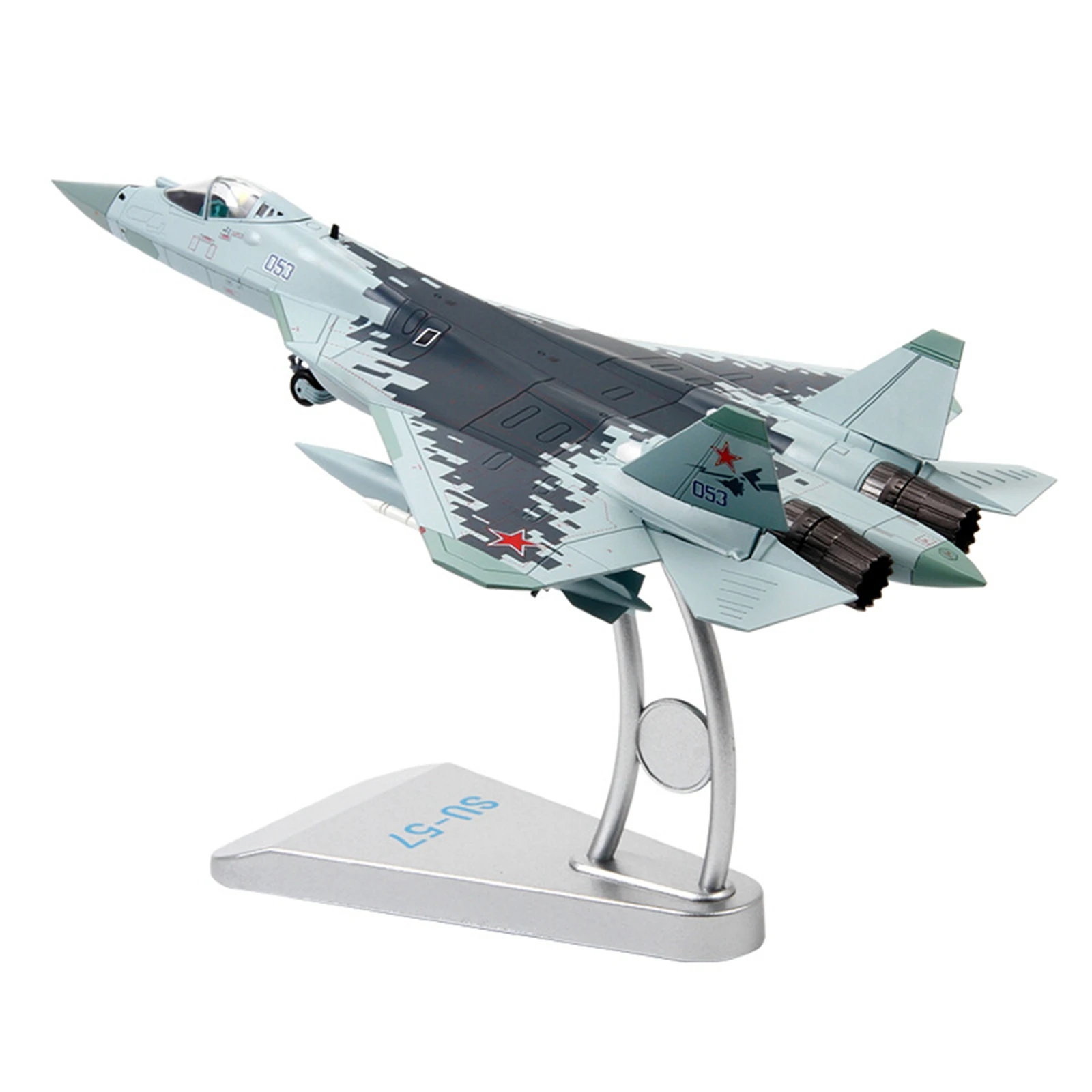 1:72 Scale SU57 T50 Airplane Alloymodel US Air Force Aircraft Raptor Model Planes for Collection Plane Souvenir 27.5x19.5x15cm