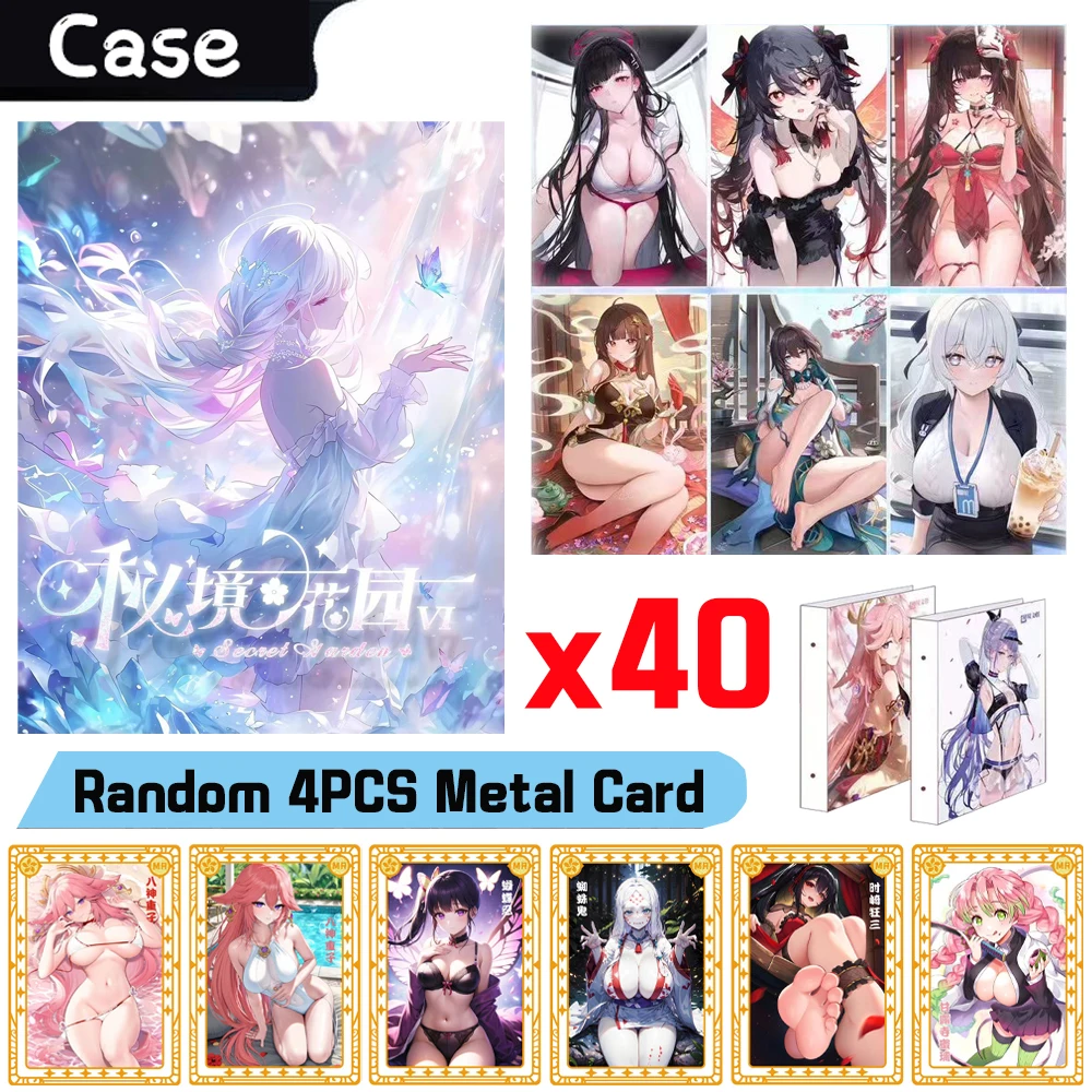 Wholesale Secret Garden Goddess Story Collection Cards Waifu Hobby Game Doujin Collection Card Game Christmas Children's Toy