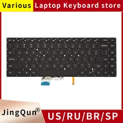 Teclado retroiluminado para Xiaomi Mi notebook Pro, 15,6 pulgadas, air 9z. Nejbv-101, NSK-Y31BV, 171501, mx250, TM1701, 181501, EE. UU./RU/SP