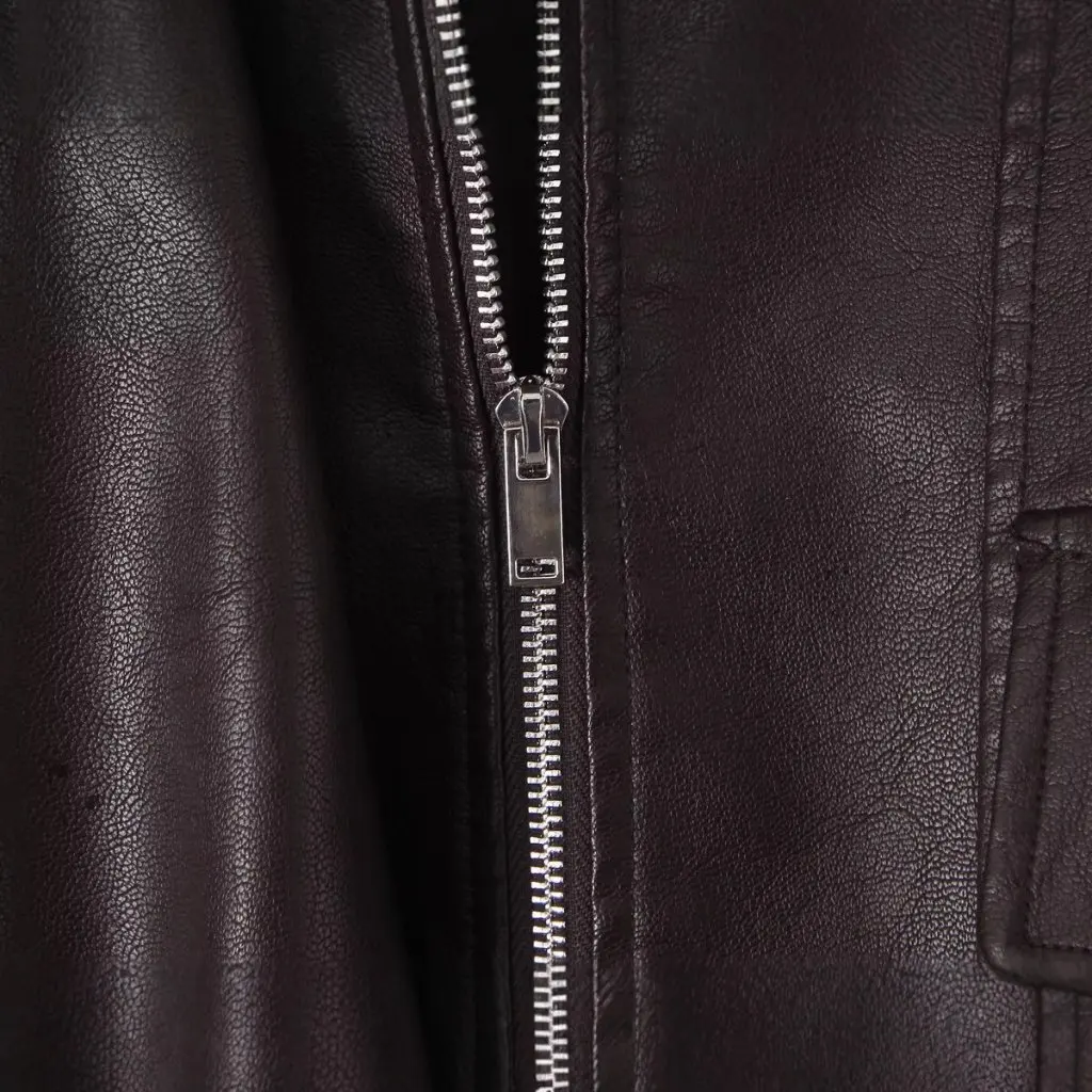 Primavera casual gola solta jaqueta de couro de dois tons outerwear novo estilo da europa e américa comércio por atacado