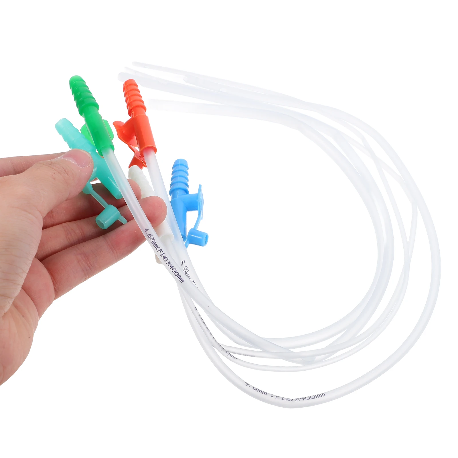 10pcs Disposable Closed Suction Tubes Adult Child Use Silicone Suction Catheter Safety Confidence Use Remove Mucus ﻿2025 NEW