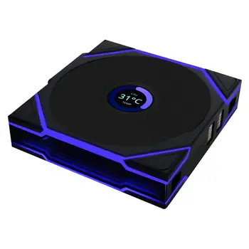 Lian Li UNI Fan TL वायरलेस LCD 120 फैन कंप्यूटर केस 120Mm फैन (काला) कोई कंट्रोलर नहीं 8 best sales फैन लियान ली - №7