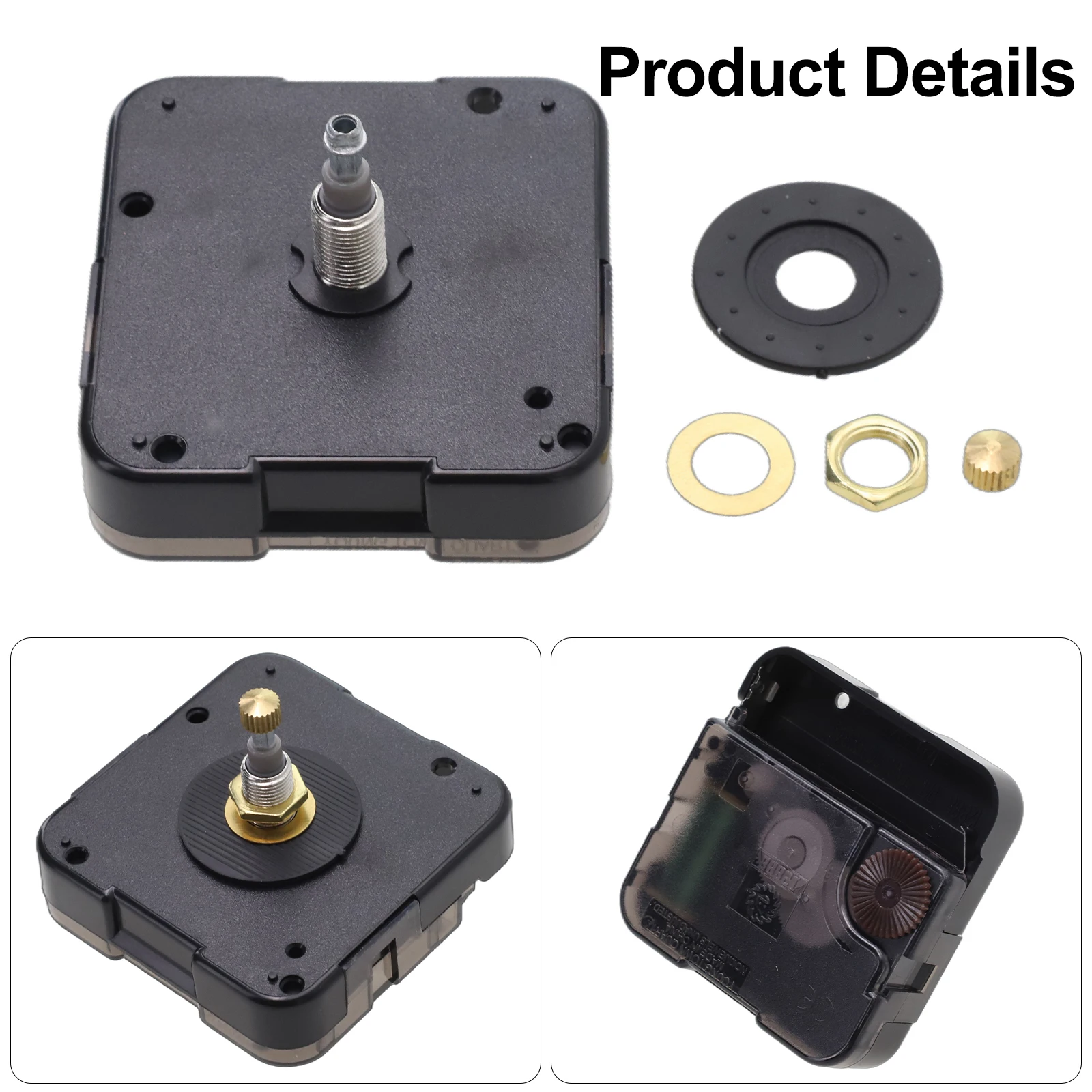 Wall Clock Mechanism Quartz Movement Big Clock Craft Clock High Torque Large Tools With Nuts With Washers 12888
