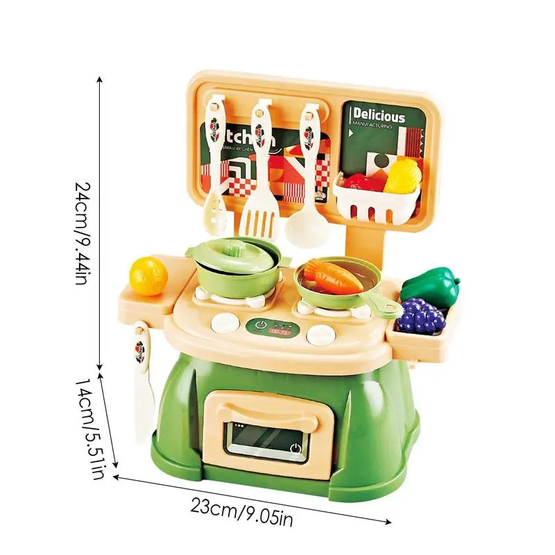 Ensemble de jouets de cuisine pour enfants, ustensiles de cuisine pour filles, jouet de cuisine pour bébé, fruits coupés, simulation de jeu de simulation, 45 pièces