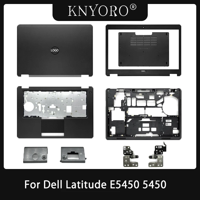 

NEW Cover For Dell Latitude 5450 E5450 Laptop LCD Back Cover/Front Bezel/Hinges/Palmrest/Bottom Case Black 0JX8MW A144N1 0T56G8