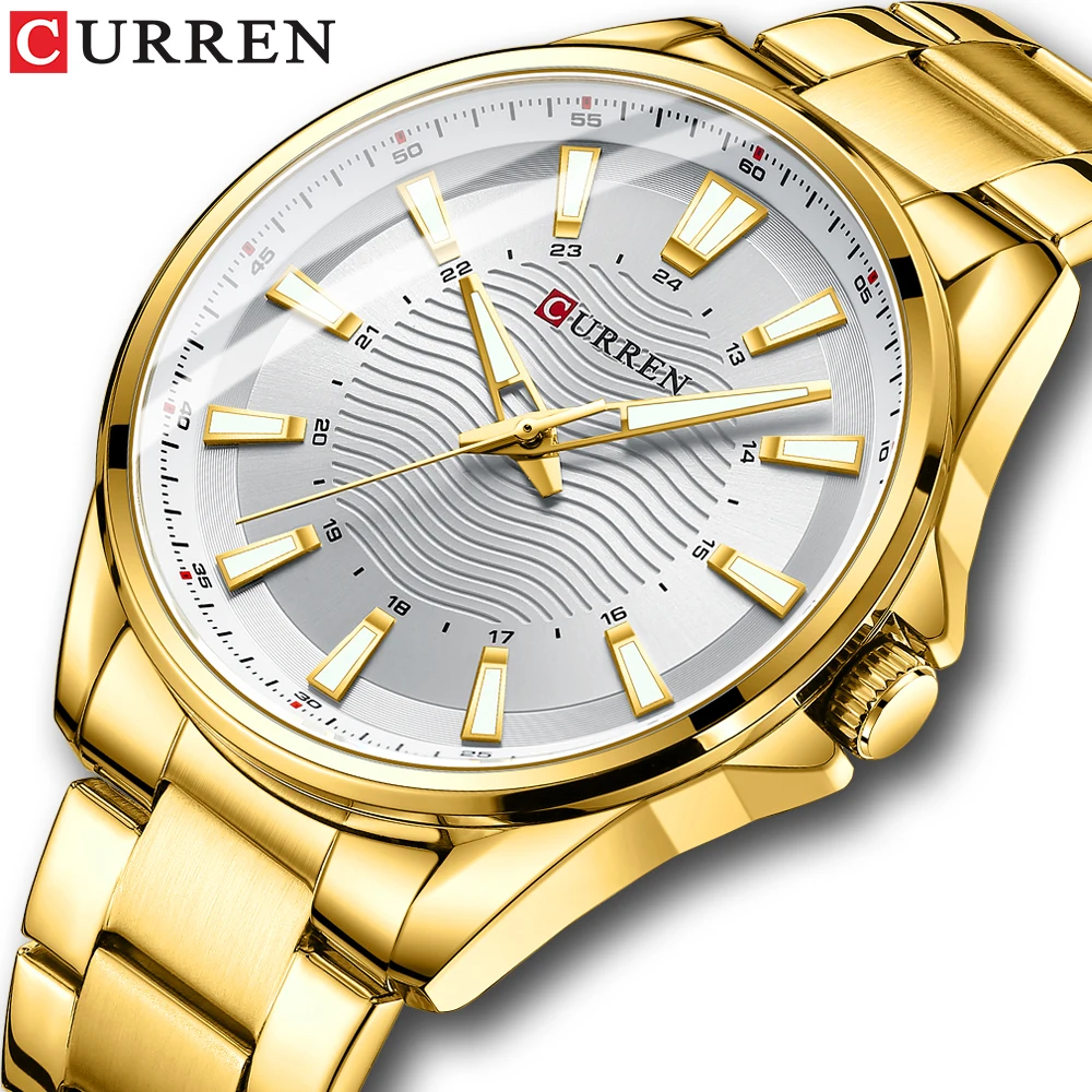 CURREN Brand Men's Watch Waterproof Luminous Top Brand Luxury Leisure Sports Quartz Watch Military Men's Watch Relogio Masculino