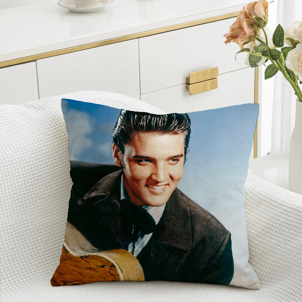 Decorative Cushion Covers for Decorative Cushions Elvis Pillow Cover Sleeping Pillows Room Decorating Items Sofa Pillowcase Home