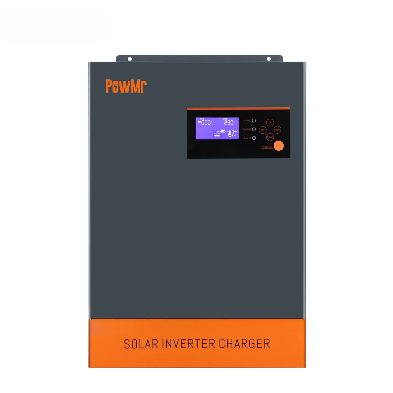 Factory 5.5KW 5.5KVA MPPT 80A 500VDC PV Input 220VAC 48V With/no Parallel Function 5500W 3 Phase Hybrid Solar Inverter