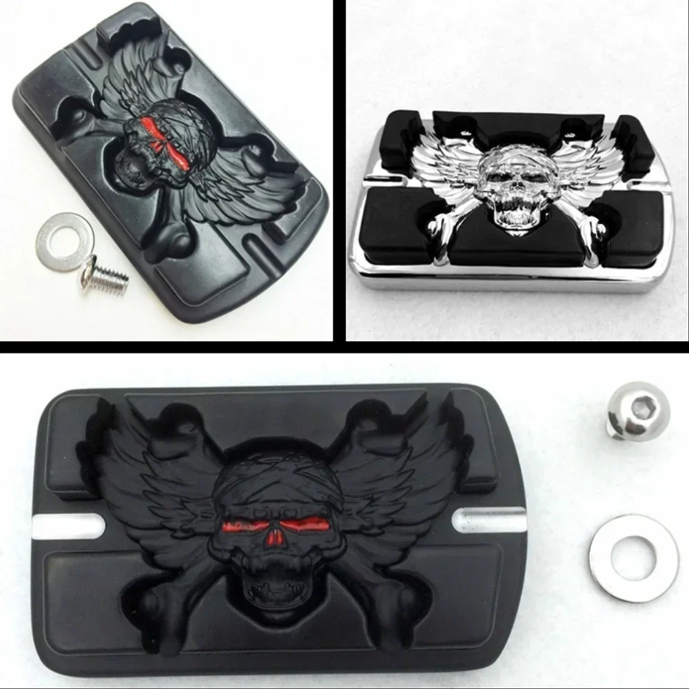 

Motorcycle Parts Zombie Brake Pedal Large Pad for Harley 12-later Dyna FLD, '86-later FL Softail and '80-later Touring Models