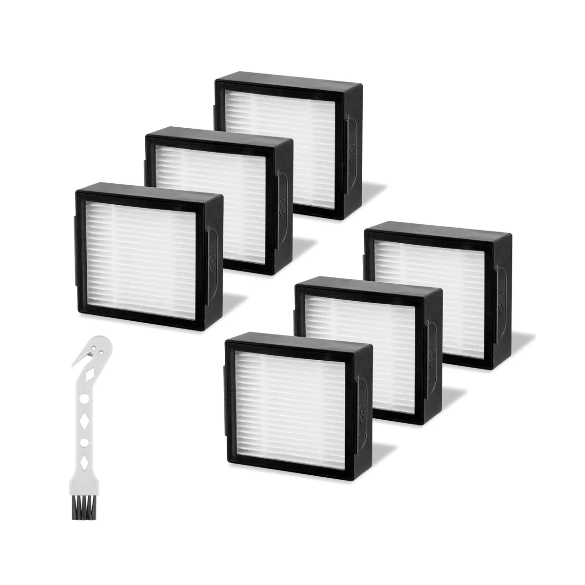 استبدال فلتر hepa ل irobot رومبا كومبو j7 j7 + ملحقات فراغ الروبوت