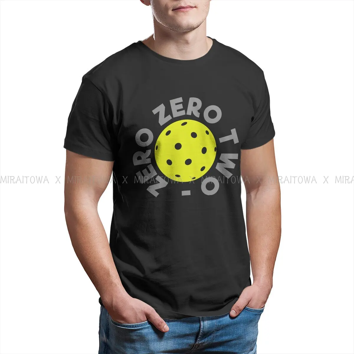 Pickleball Sport Newest TShirt for Men Zero Zero Two Pure Cotton T Shirt Hip Hop Gift Clothes OutdoorWear