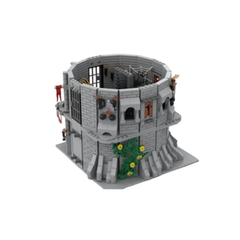 Spot MOC-39687 2283pcs Castello Torre FAI DA TE Piccole Particelle di Montaggio Building Blocks Giocattolo Educativo Modello Regalo Set Ornamenti