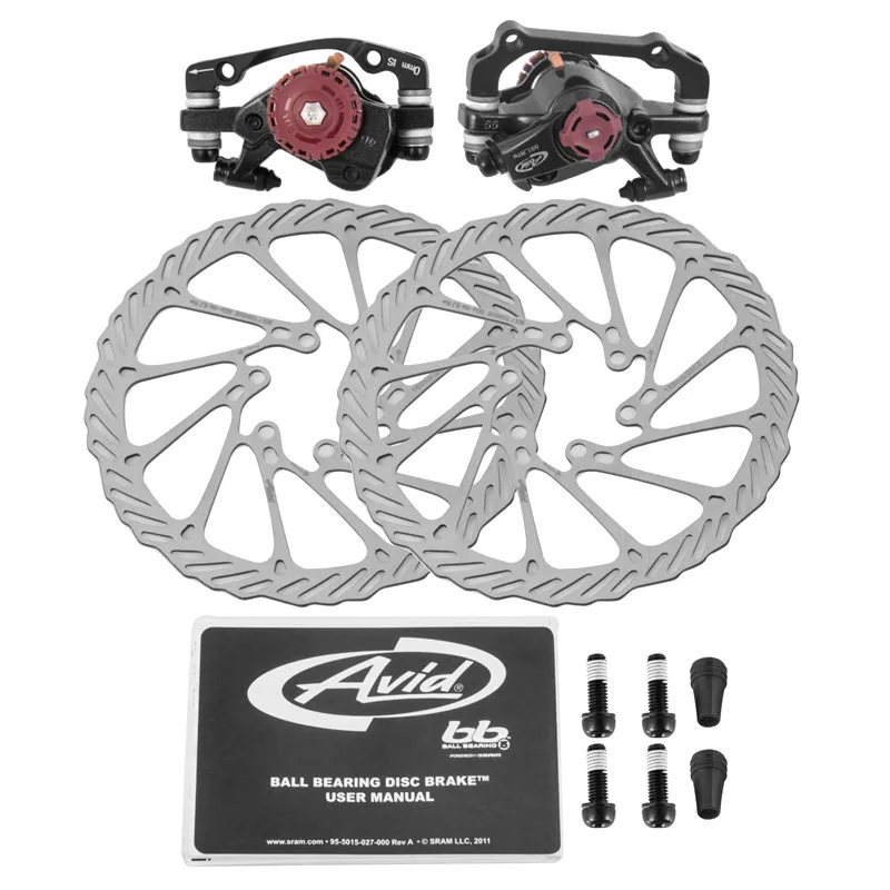 AVID BB7 Disc Brake Adapter With Bike Rotor 1 Set