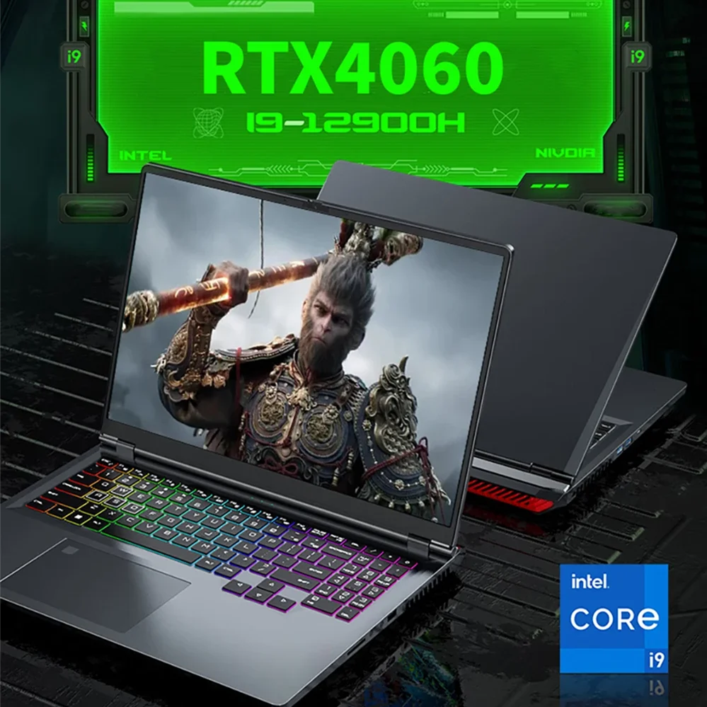 Новые игровые ноутбуки Topton L8 i9 12900H i7 13620H NVIDIA RTX 4060 8G 16 дюймов 165 Гц IPS Windows 11 NVMe Ноутбук Gamebook WiFi6