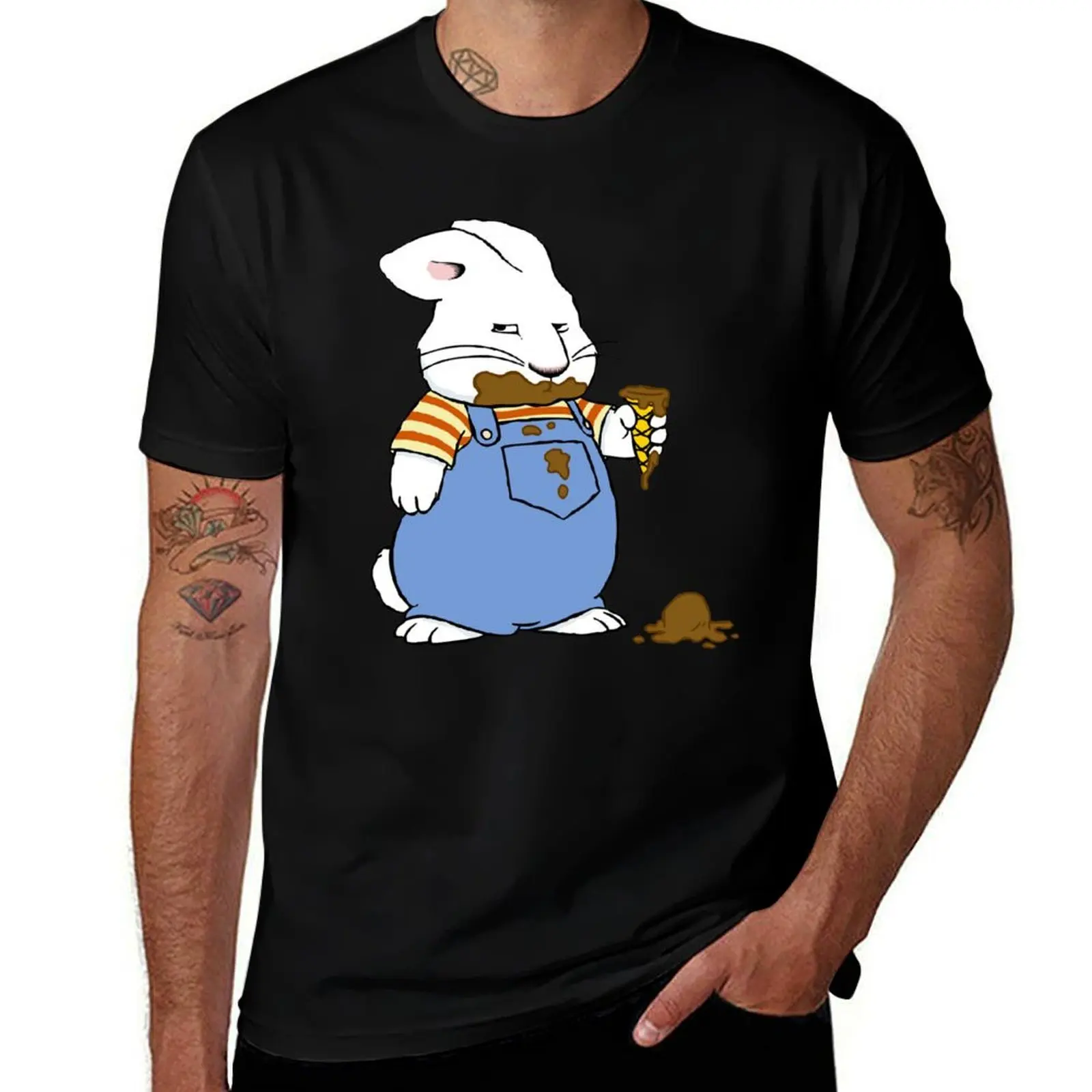 Max and ruby icecream T-Shirt Casual Minimalist Short Sleeve Top T-Shirt