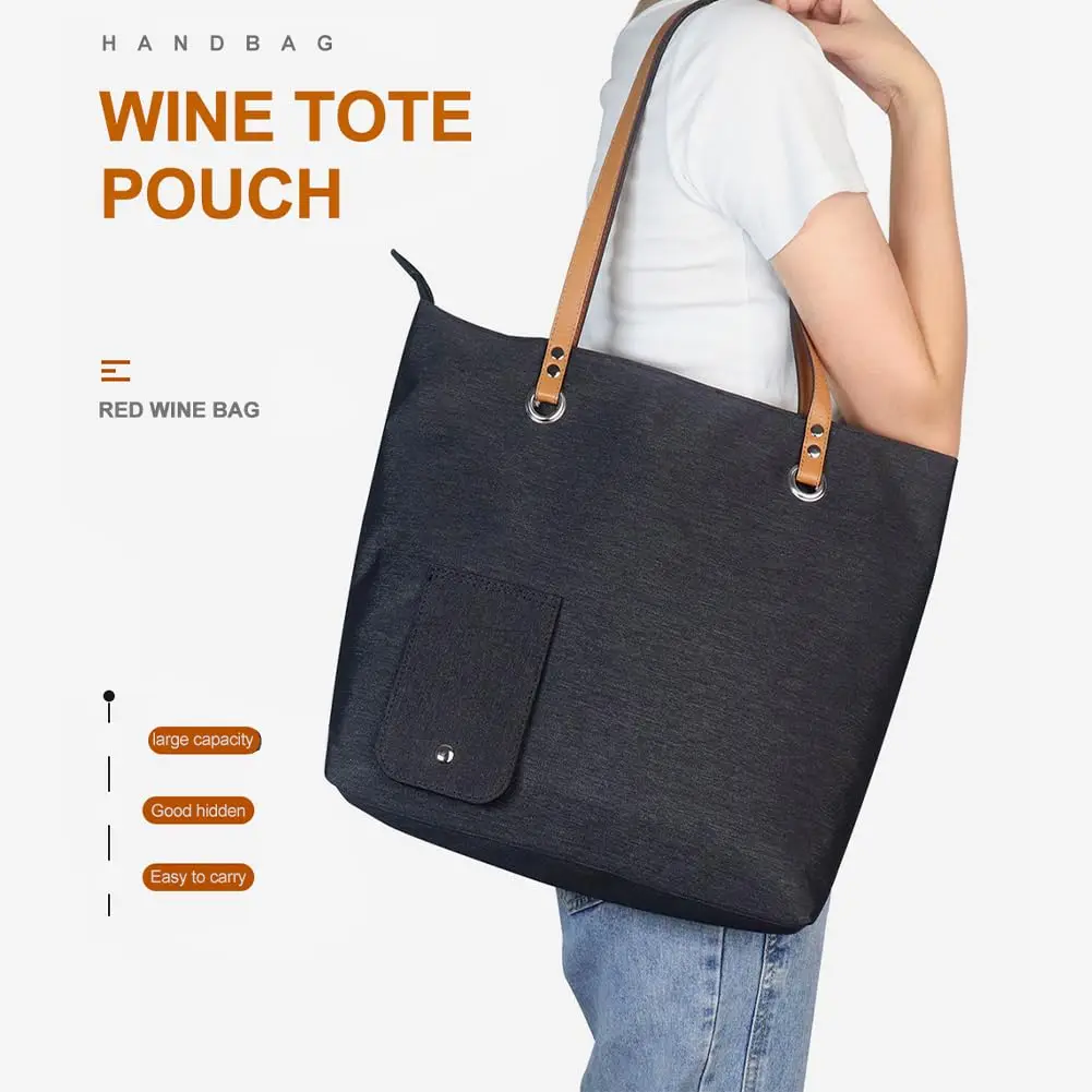 

Пляжная сумка-холодильник для вина, портативная Термосумка-тоут с диспенсером для напитков для путешествий, пикника, кемпинга