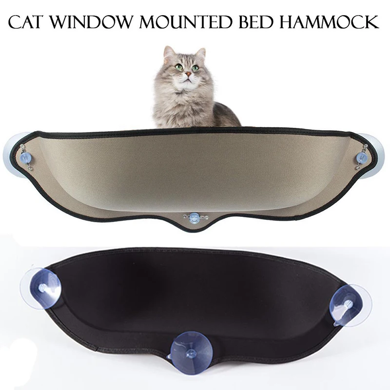 Suspended Suction Cup Cat Beds Wall Hanging Cats Hammock Pet Climbing Frame Sunny Window Seat Nest Pets Supplies Accessories