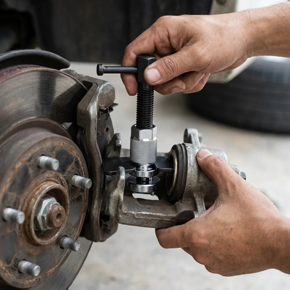 Kit de Herramientas Manuales para Desmontar y Reparar Pistones de Freno de Disco y Cilindros de Rueda de Automóviles