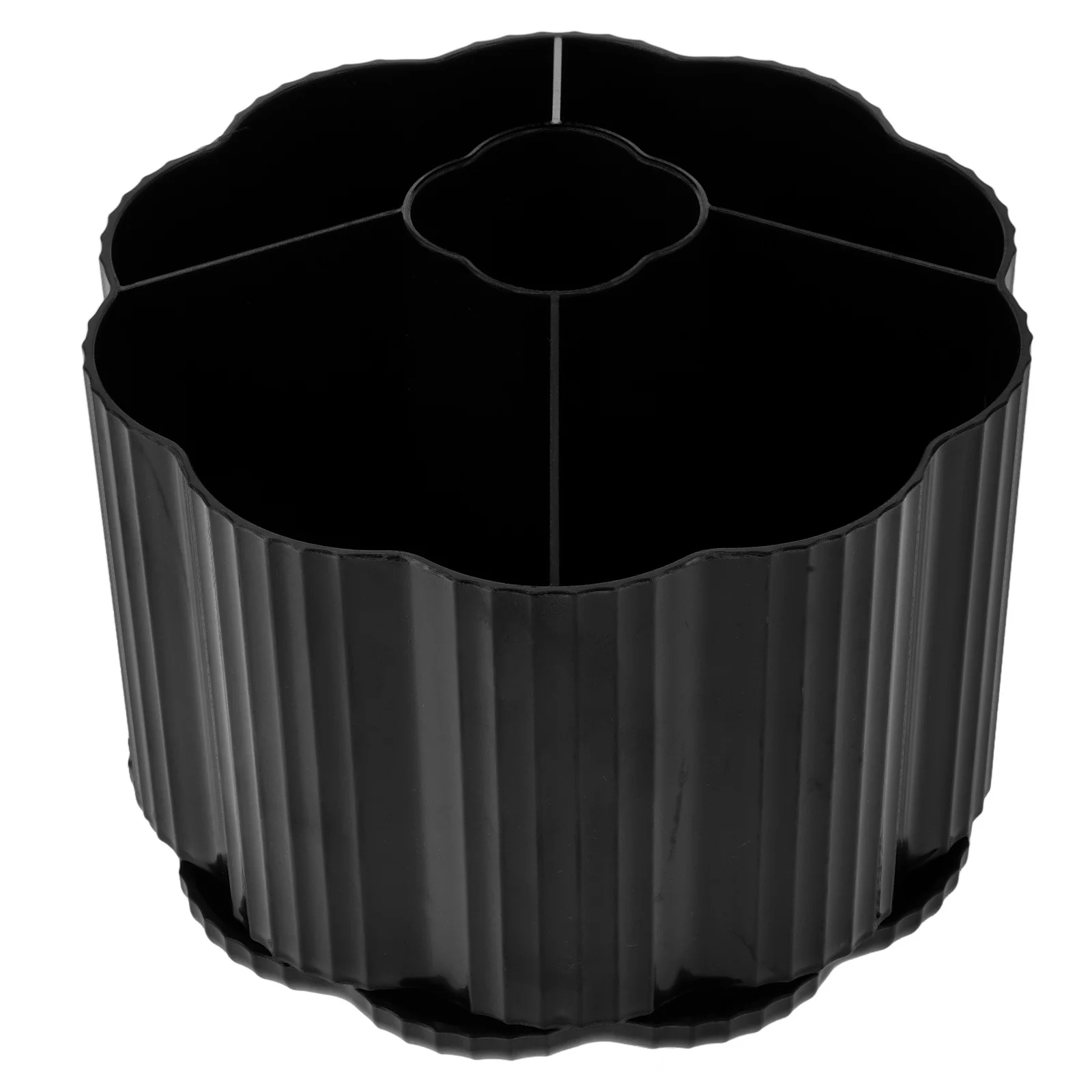 360 Rotating Brush For Vanity Holder Storage Brush Cup For Makeup Box Desktop Vanity Organizer Small Makeup Organizer