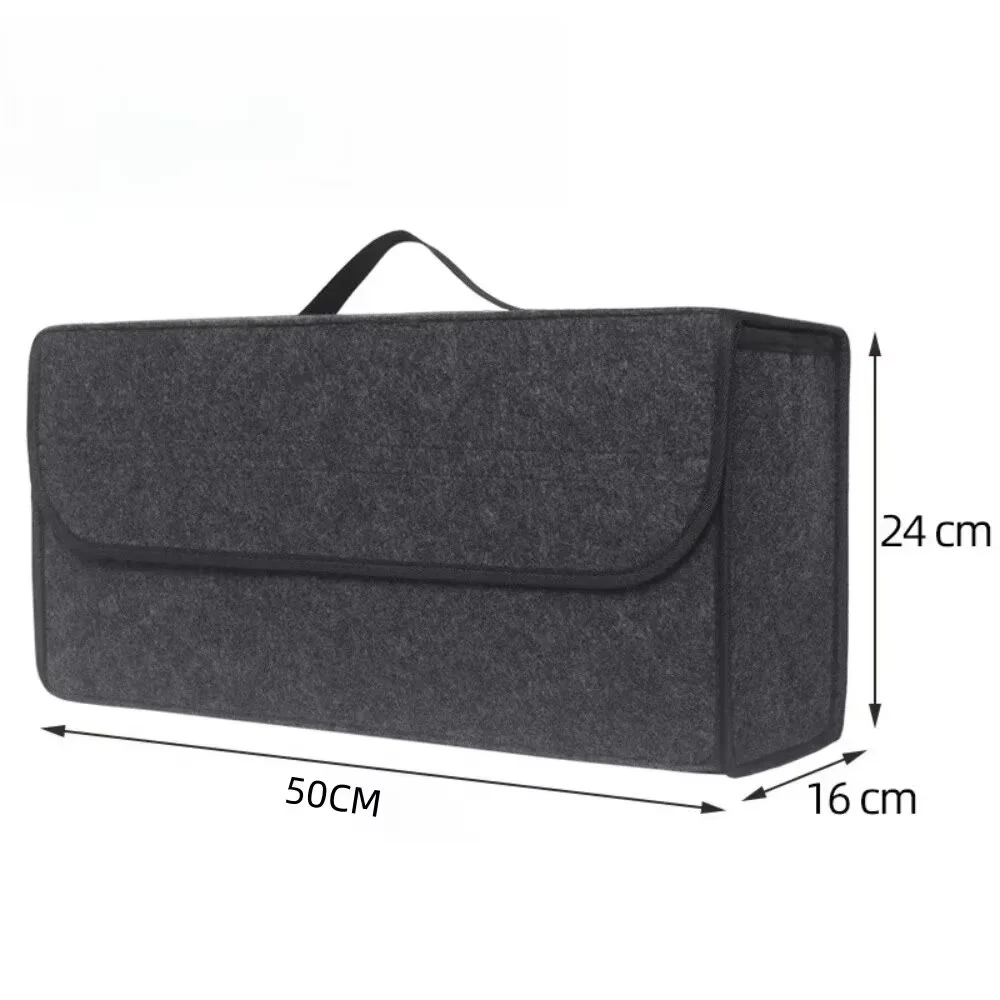 1 Fabric Pack Car Trunk Organizer Foldable ergonomic handle for SUVs/sedans/trucks durable fabric