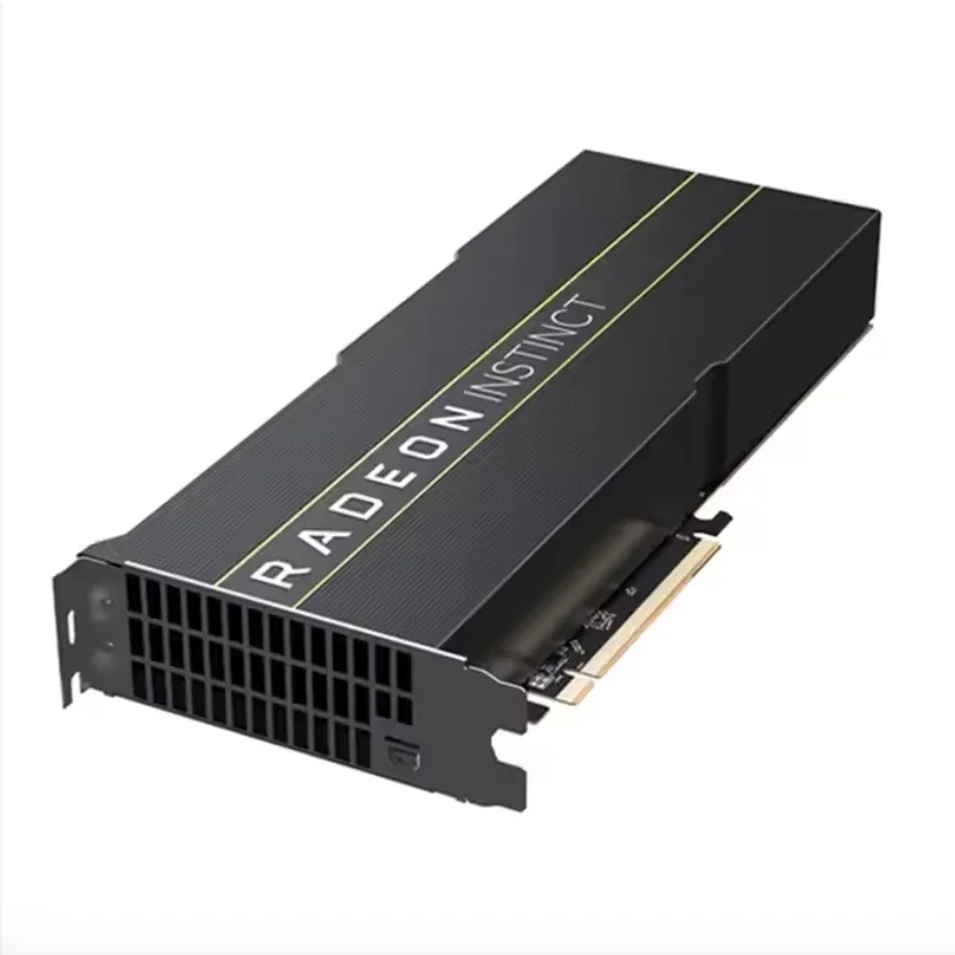 Radeon MI50 32GB GPU Workstation with HMB2 Memory Accelerated Compute DP Output Desktop Machine Learning