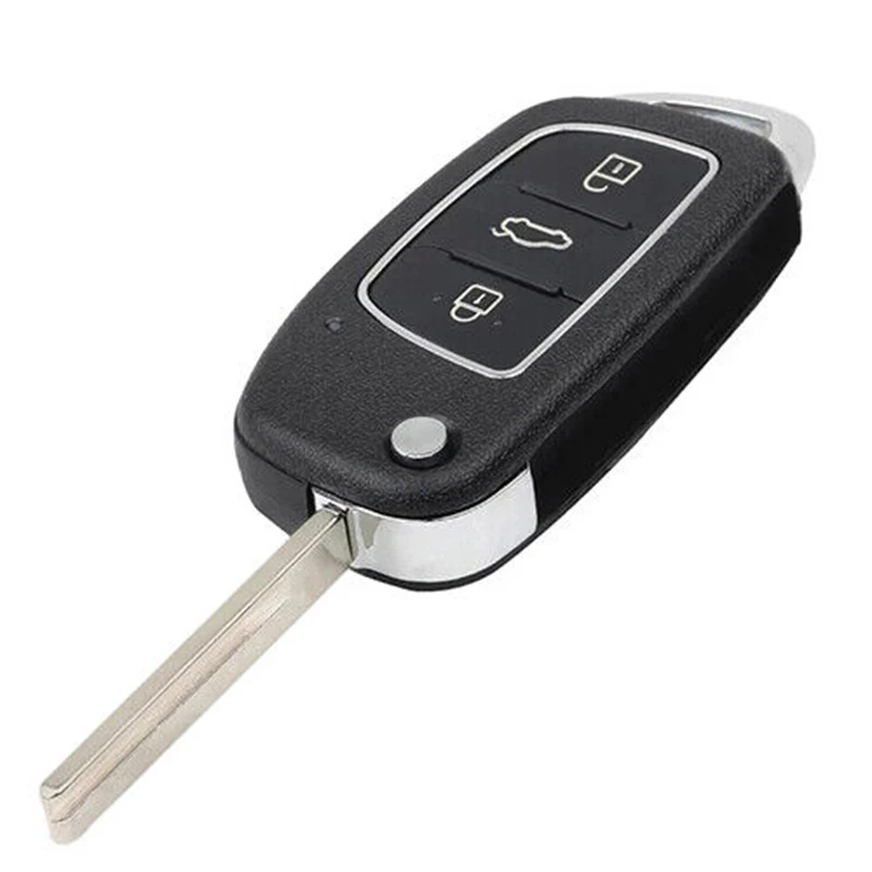 

Чип KEYECU с 3 кнопками, 433 МГц ID46 для Hyundai Accent SB11 2013-2017, автоматический обновленный флип-брелок с дистанционным управлением 95430-1RAA1, модель: RKE-4F08