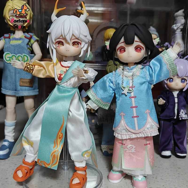 

Новая оригинальная коллекционная фигурка 1/12 Nagi Beast Step Wind Chant Series: таинственная коробка-сюрприз, подвижная кукла-модель, украшение, кукла для переодевания, подарок на день рождения