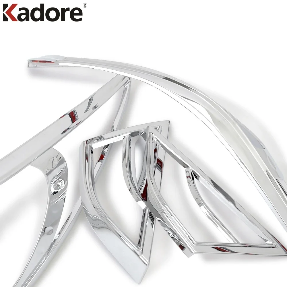 Cubierta Cromada para Luz Trasera de Hyundai Sonata 8 Ge i45 2011 2012 2013, Marco para Luz Trasera, Accesorios para Auto