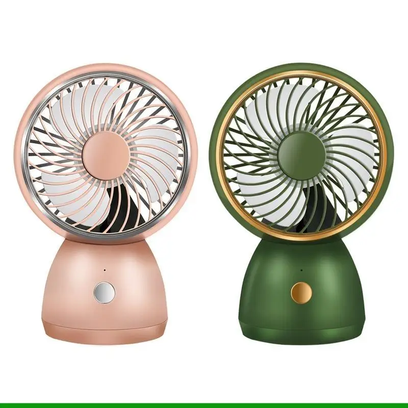 U55C USB مروحة سطح المكتب مبرد هواء صغير 3 سرعات زاوية قابلة للتعديل للمنزل المكتبي