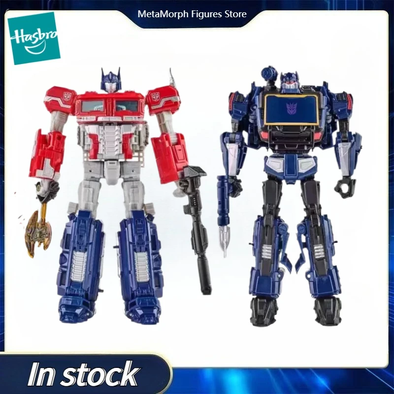 Original Hasbro Transformers REACTIVATE SOUNDWAVE OPTIMUS PRIME Anime-Figur, Action-Spielzeug, Sammlermodell, Spielzeug