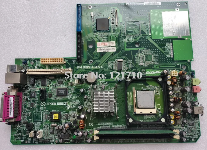 Industrial smt device board EPOSN DIRECT P4BGV-LANA REV.1.06 P4BGV-LANA(PAZU)/EP