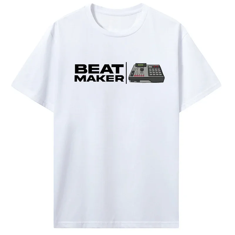 BEAT MAKER Men Electronic Musician Synthesizer and Drum Machine Dj Funny PrintClown T Shirt Men Women Cotton TShirt Fashion Tees