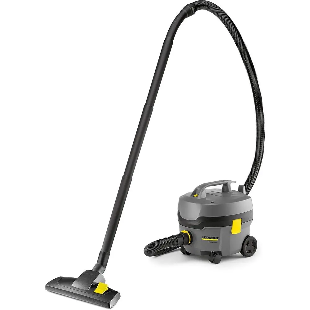 

7L Classic Dry Vacuum Cleaner: 23.5 kPa Suction, 850W, 2m Hose, Combo Floor Nozzle, Fleece & Permanent Filters
